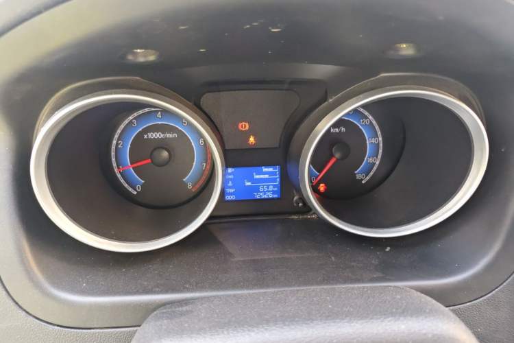 Used CHANGAN KAICHENG Ruixing M80 2020 1.6L Comfort Model China VI Standard Flat Roof Back-Hinged Doors 2 Seats CNG DAM16KRC Instrument Cluster