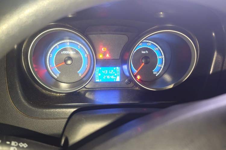 Used CHANGAN KAICHENG Ruixing M80 2021 1.6L Comfort Version 4-Seater Single-Steamed Air Conditioning China VI Standard Flat Roof with Lift-Up Rear Door – DAM16KR Instrument Cluster
