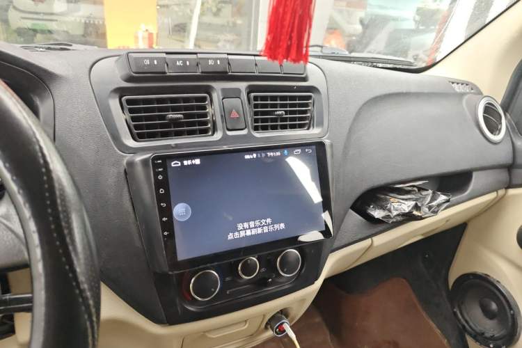 Used CHANGAN KAICHENG Ruixing M80 2021 1.6L Comfort Version 2-Seater Single-Steaming Air-Conditioned China VI Standard Flat Roof with Lift-Up Rear Door DAM16KR Audio And AC Panel