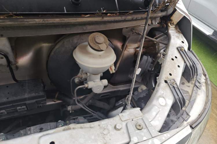 Used CHANGAN KAICHENG Ruixing M80 2021 1.6L Comfort Version 2-Seater Single-Steaming Air-Conditioned China VI Standard Flat Roof with Lift-Up Rear Door DAM16KR Engine Bay Left