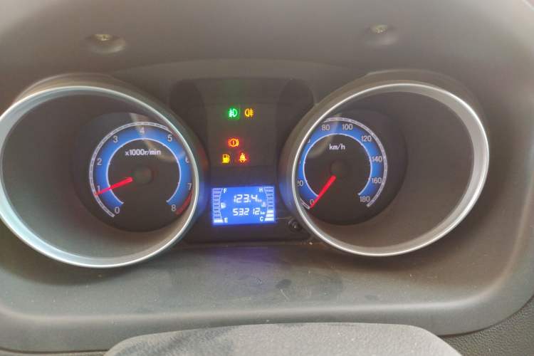 Used CHANGAN KAICHENG Ruixing M80 2021 1.6L Comfort Version 2-Seater Single-Steaming Air-Conditioned China VI Standard Flat Roof with Lift-Up Rear Door DAM16KR Instrument Cluster