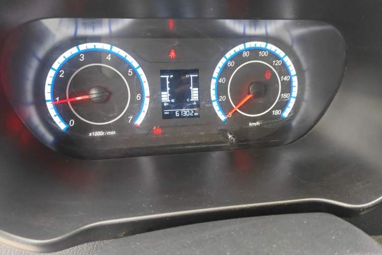 Used CHANGAN KAICHENG Ruixing M80 2021 1.6L Comfort Version 4-Seater Single-Steamed Air Conditioning China VI Standard Flat Roof with Lift-Up Rear Door – DAM16KR Odometer Close Up