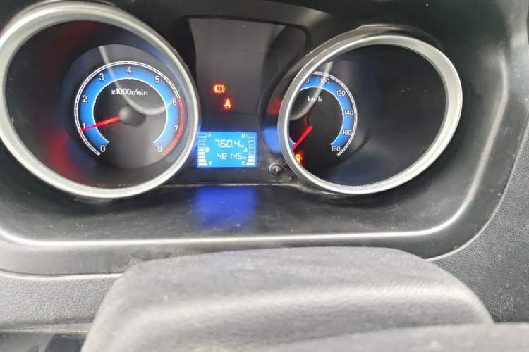 Used CHANGAN KAICHENG Ruixing M80 2021 1.6L Comfort Version 2-Seater Single-Steaming Air-Conditioned China VI Standard Flat Roof with Lift-Up Rear Door DAM16KR Odometer Close Up