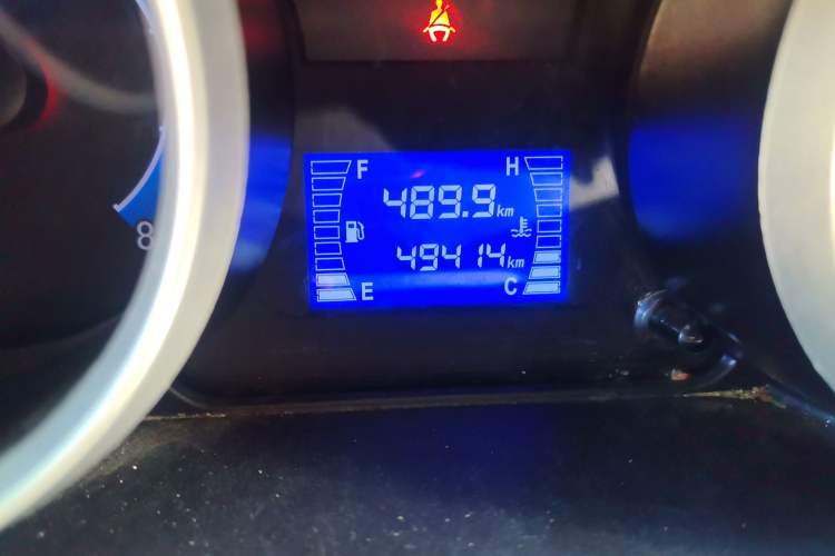 Used CHANGAN KAICHENG Ruixing M80 2021 1.6L Comfort Version 4-Seater Single-Steamed Air Conditioning China VI Standard Flat Roof with Lift-Up Rear Door – DAM16KR Odometer Close Up