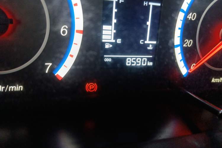 Used CHANGAN KAICHENG Ruixing M80 2021 1.6L Comfort Version 4-Seater Single-Steamed Air Conditioning China VI Standard Flat Roof with Lift-Up Rear Door – DAM16KR Odometer Close Up