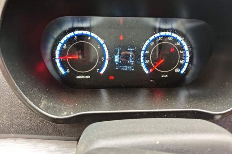 Used CHANGAN KAICHENG Ruixing M80 2021 1.6L Comfort Version 2-Seater Single-Steaming Air-Conditioned China VI Standard Flat Roof with Lift-Up Rear Door DAM16KR Odometer Close Up