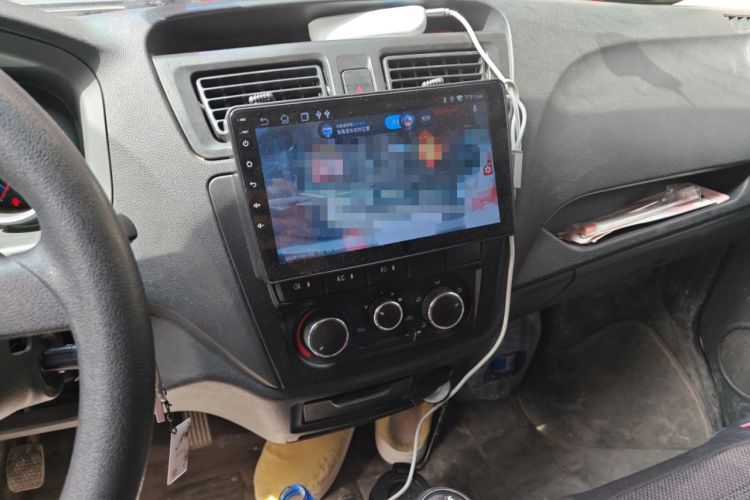 Used CHANGAN KAICHENG Ruixing M80 2021 1.6L Comfort Version 2-Seater Single-Steaming Air-Conditioned China VI Standard Flat Roof with Lift-Up Rear Door DAM16KR Audio And AC Panel