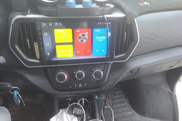 Used CHANGAN KAICHENG Ruixing M80 2021 1.6L Comfort Version 2-Seater Single-Steaming Air-Conditioned China VI Standard High-Roof Double-Swing Doors – DAM16KR Audio And AC Panel