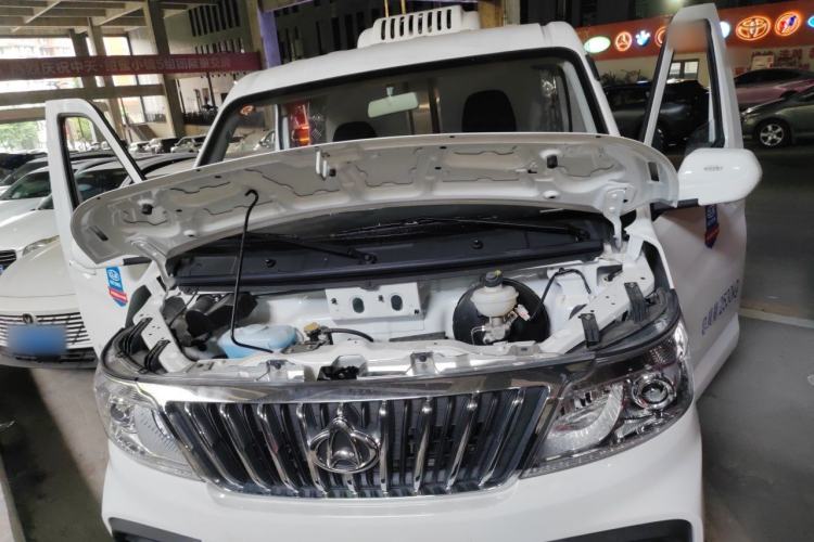 Used CHANGAN KAICHENG Ruixing M80 2021 1.6L Base Model 2-Seater Single-Steamed Air Conditioner China VI Standard Flat Roof with Lift-Up Rear Door DAM16KR Engine Bay