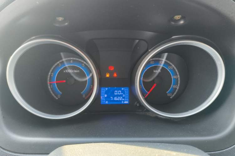 Used CHANGAN KAICHENG Ruixing M80 2021 1.6L Comfort Version 2-Seater Single-Steaming Air-Conditioned China VI Standard Flat Roof with Lift-Up Rear Door DAM16KR Instrument Cluster