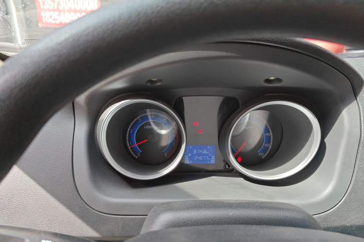 Used CHANGAN KAICHENG Ruixing M80 2021 1.6L Comfort Version 2-Seater Single-Steaming Air-Conditioned China VI Standard Flat Roof with Lift-Up Rear Door DAM16KR Instrument Cluster