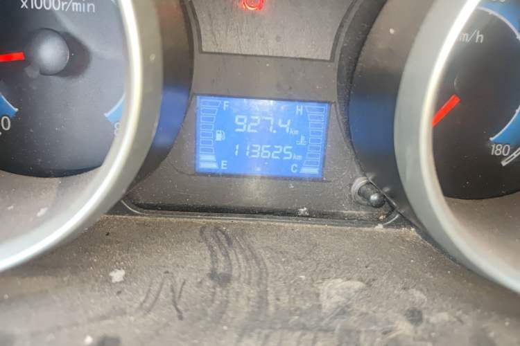 Used CHANGAN KAICHENG Ruixing M80 2021 1.6L Base Version 2-Seater Non-Air-Conditioned China VI Standard Flat Roof Liftback Doors DAM16KR Odometer Close Up