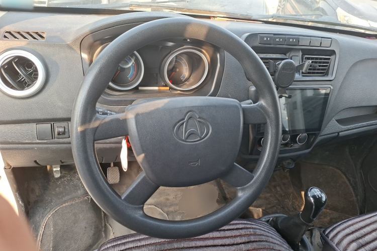 Used CHANGAN KAICHENG Ruixing M80 2021 1.6L Comfort Version 2-Seater Single-Steaming Air-Conditioned China VI Standard Flat Roof with Lift-Up Rear Door DAM16KR Steering Wheel