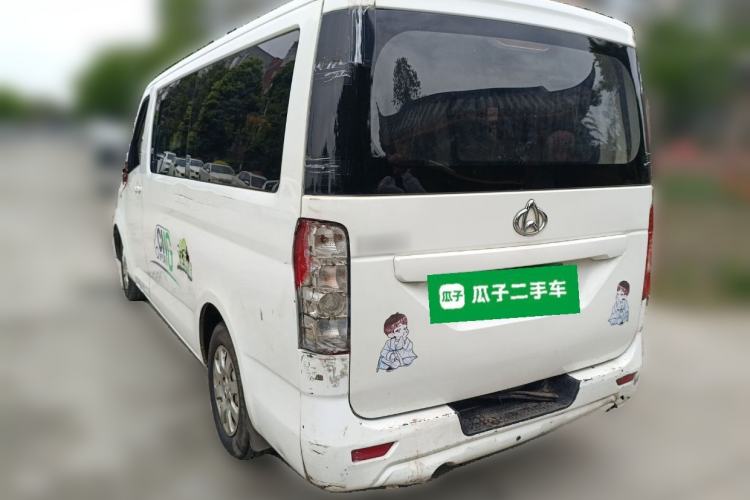Used CHANGAN KAICHENG Ruixing M90 2018 2.0L Value-Added CNG Flat-Roof Hatchback with 6 Seats Model 4G94S Rear Left 45 Deg