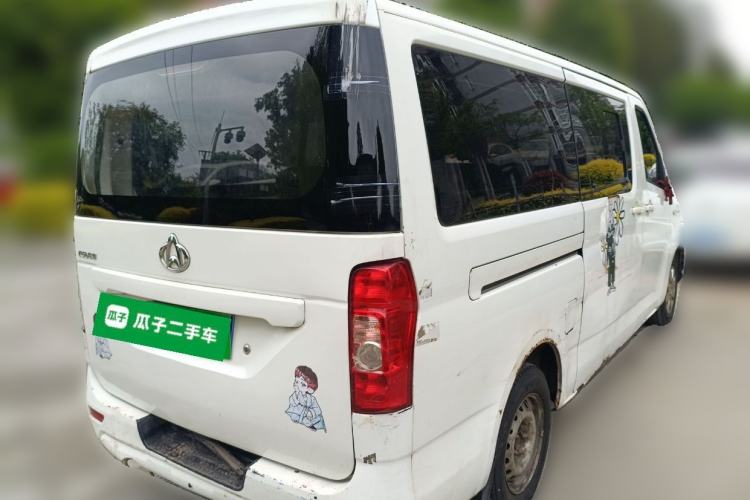 Used CHANGAN KAICHENG Ruixing M90 2018 2.0L Value-Added CNG Flat-Roof Hatchback with 6 Seats Model 4G94S Rear Right 45 Deg