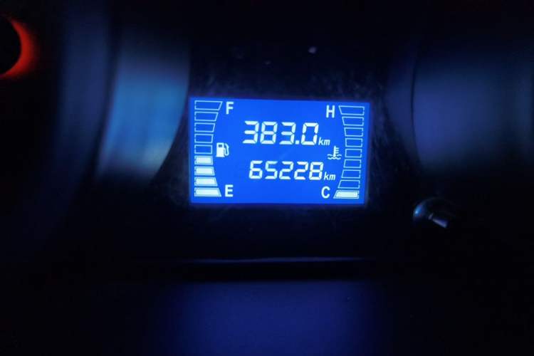 Used CHANGAN KAICHENG Ruixing M90 2021 2.0L Standard Version Flat-Top Liftgate 6-Seater LJ481Q6 Odometer Close Up