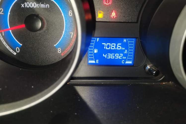 Used CHANGAN KAICHENG Ruixing M90  Odometer Close Up
