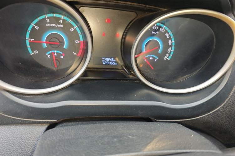 Used CHANGAN KAICHENG Ruixing S50 2017 S50V 1.5L Manual Logistics Version I China V Standard Odometer Close Up