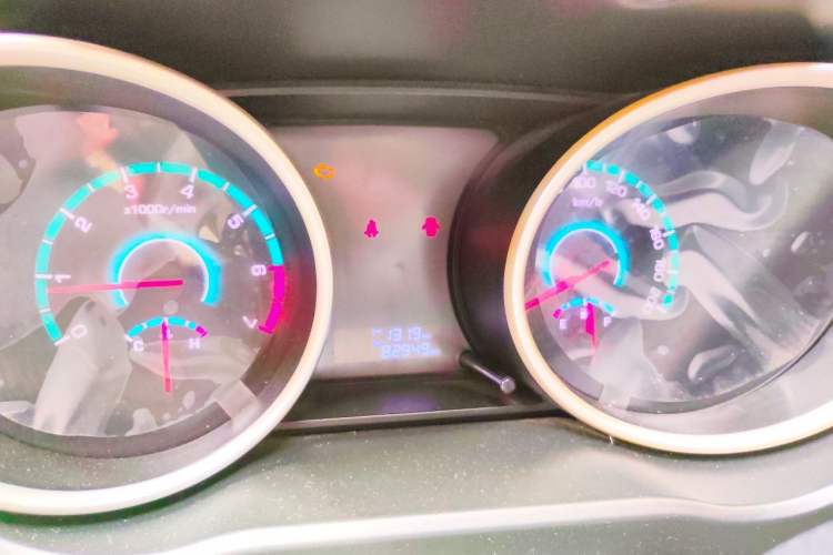 Used CHANGAN KAICHENG Ruixing S50 2017 S50V 1.5L Manual Logistics Version I China V Standard Odometer Close Up