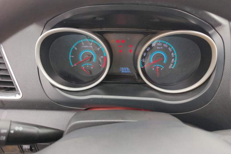 Used CHANGAN KAICHENG Ruixing S50 2017 S50V 1.5L Manual Logistics Version III China V Standard Odometer Close Up