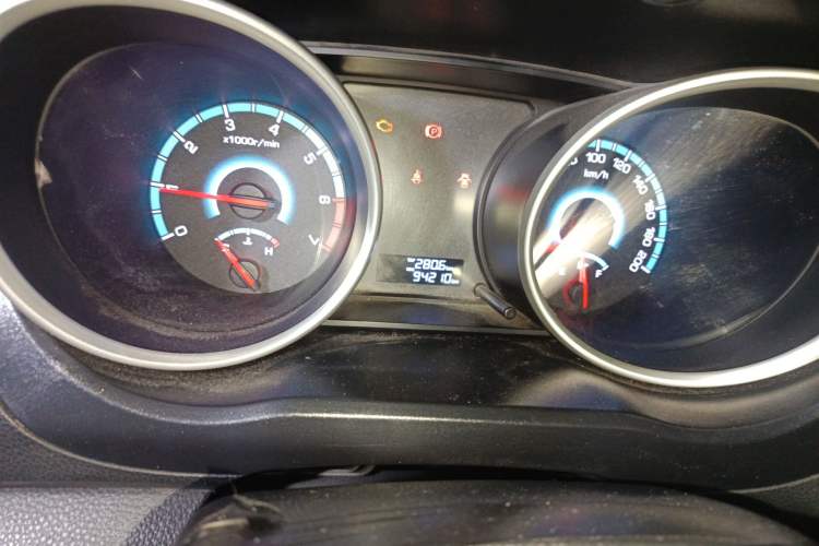 Used CHANGAN KAICHENG Ruixing S50 2017 1.5T Manual Comfort Model 6MT China V Standard Instrument Cluster