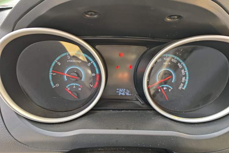 Used CHANGAN KAICHENG Ruixing S50 2017 1.5L Manual Luxury Model China V Standard Instrument Cluster