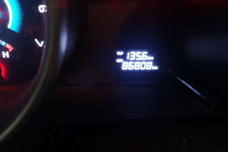 Used CHANGAN KAICHENG Ruixing S50 2018 S50V 1.5L Logistics Edition 5 Seats China VI Standard Odometer Close Up