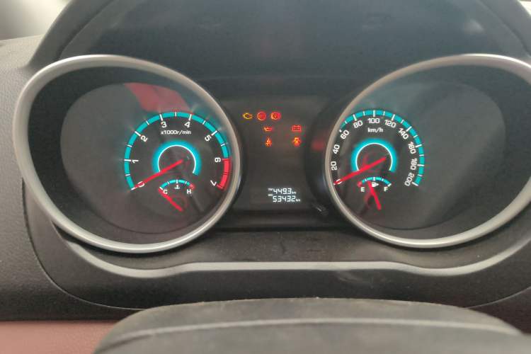 Used CHANGAN KAICHENG Ruixing S50T 2018 1.5T Manual Elite Edition China V Standard Odometer Close Up