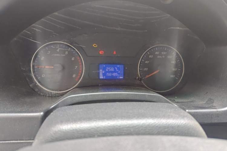 Used CHANGAN KAICHENG Shenqi F30 2016 1.5L Luxury Short-Wheelbase DAM15L Odometer Close Up