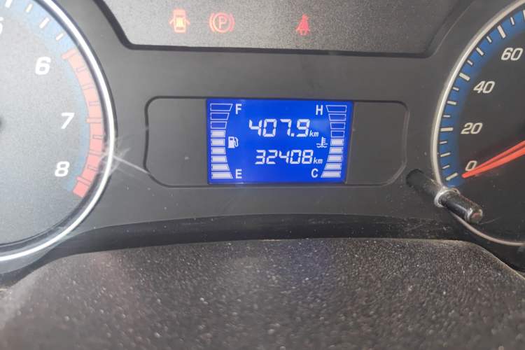 Used CHANGAN KAICHENG Shenqi F30 2018 1.5L Standard Version with Air Conditioning and Extended Wheelbase – DAM15L Odometer Close Up