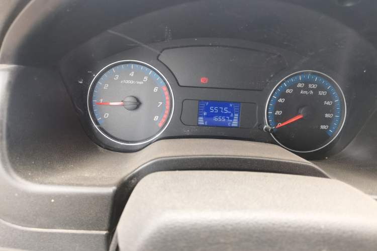 Used CHANGAN KAICHENG Shenqi F30 2018 1.5L Comfort Trim Short Wheelbase DAM15L Odometer Close Up