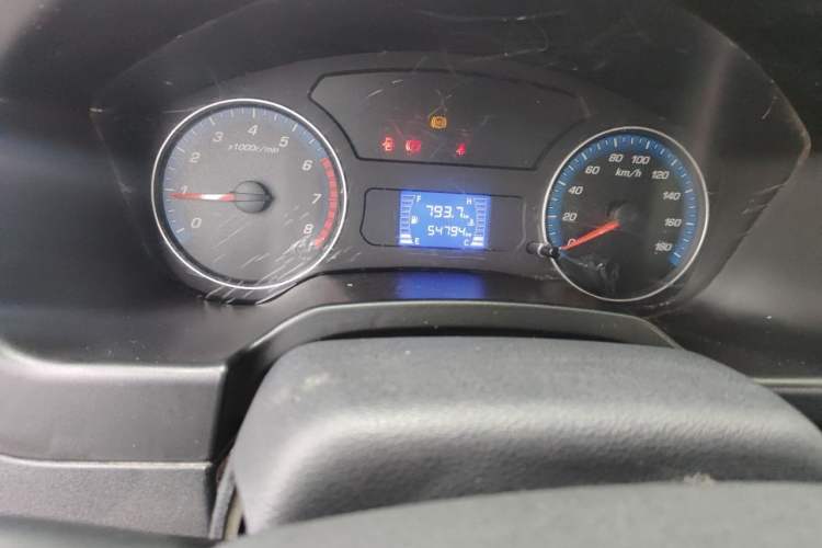 Used CHANGAN KAICHENG Shenqi F30 2018 1.5L Elite Edition 495 GVW Long Wheelbase DAM15L Odometer Close Up