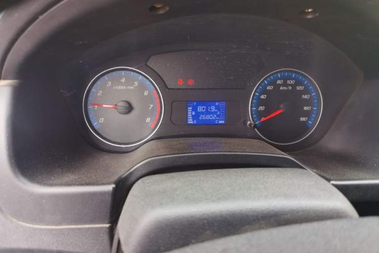 Used CHANGAN KAICHENG Shenqi F30 2019 1.5L Standard Version China VI Dual-Cab Long Wheelbase DAM15KL Odometer Close Up