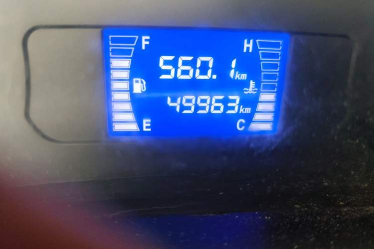 Used CHANGAN KAICHENG Shenqi F30  Odometer Close Up