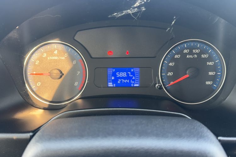 Used CHANGAN KAICHENG Shenqi F30 2021 1.5L Entrepreneur Edition Standard Version Double Cab Long Wheelbase DAM15KL Odometer Close Up