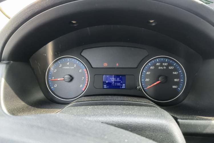 Used CHANGAN KAICHENG Shenqi F30 2021 1.5L Entrepreneur Edition Standard Version Double Cab Short Wheelbase DAM15KL Odometer Close Up