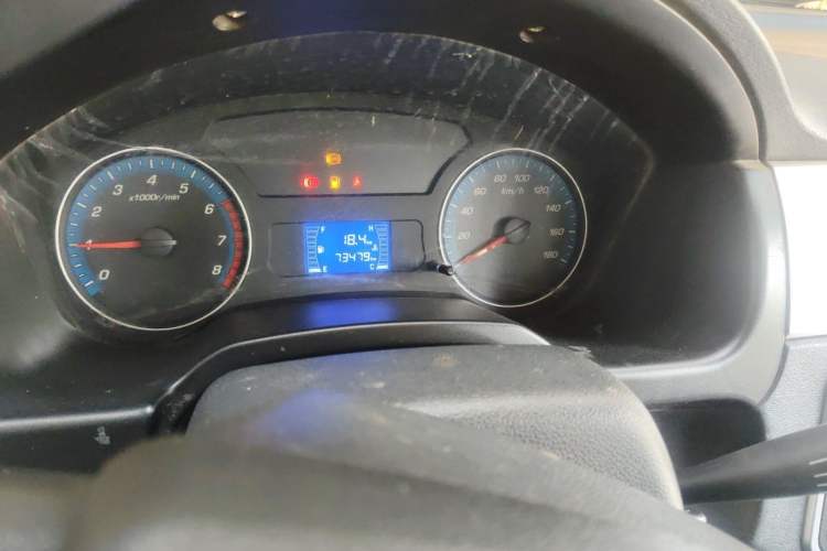 Used CHANGAN KAICHENG Shenqi F30 2021 1.5L Entry-Level Double-Cab Long-Wheelbase Version DAM15KL Odometer Close Up