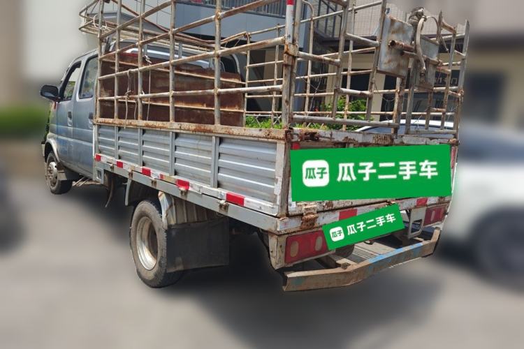 Used CHANGAN KAICHENG Shenqi T20 2016 1.5L Gasoline Cargo Van Double Cab Rear Dual Tires DAM15R Rear Left 45 Deg