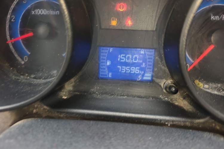Used CHANGAN KAICHENG Shenqi T20 2021 1.5L Luxury Double-Cab DAM15KR Odometer Close Up