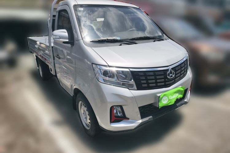 Used CHANGAN KAICHENG Shenqi T30 2021 1.6L Luxury Double-Cab 3.01-meter Steel-Plate Cargo Van DAM16KR Front Right 45 Deg