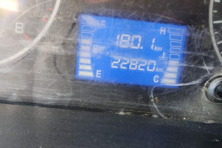 Used CHANGAN KAICHENG Shenqi T30 2021 1.6L Comfort Single-Row 3.6m Standard Vehicle DAM16KR Odometer Close Up