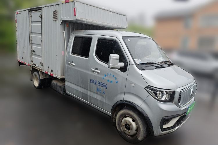 Used CHANGAN KAICHENG Shenqi T30 2021 1.6L Luxury Double-Cab 2.55m Steel-Plate Van DAM16KR Front Right 45 Deg