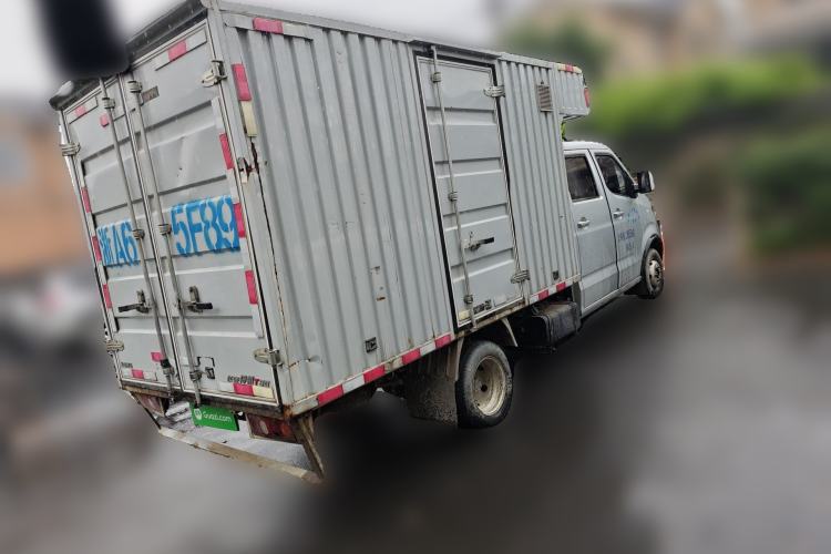 Used CHANGAN KAICHENG Shenqi T30 2021 1.6L Luxury Double-Cab 2.55m Steel-Plate Van DAM16KR Rear Right 45 Deg