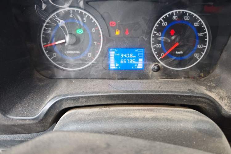 Used CHANGAN KAICHENG Shenqi T30 2023 1.6L CNG Double-Cab 3.01-meter Standard Model Comfort Version DAM16KRC Odometer Close Up