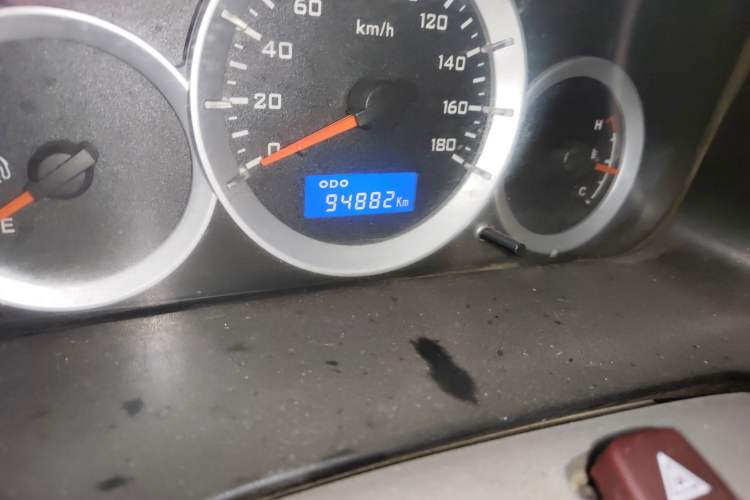 Used CHANGAN KAICHENG Star 2 2012 1.0L CNG Value Edition JL466QG Odometer Close Up