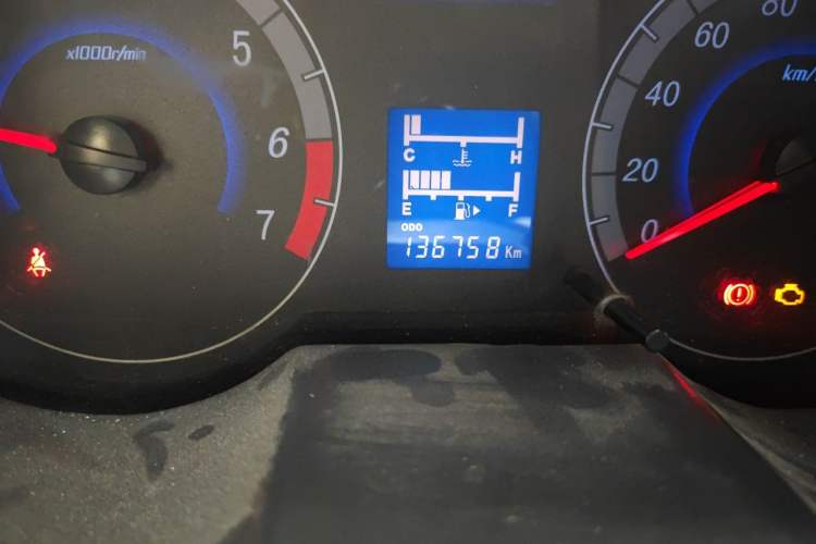 Used CHANGAN KAICHENG Star 2013 1.2L New Changan Star Basic Version Odometer Close Up