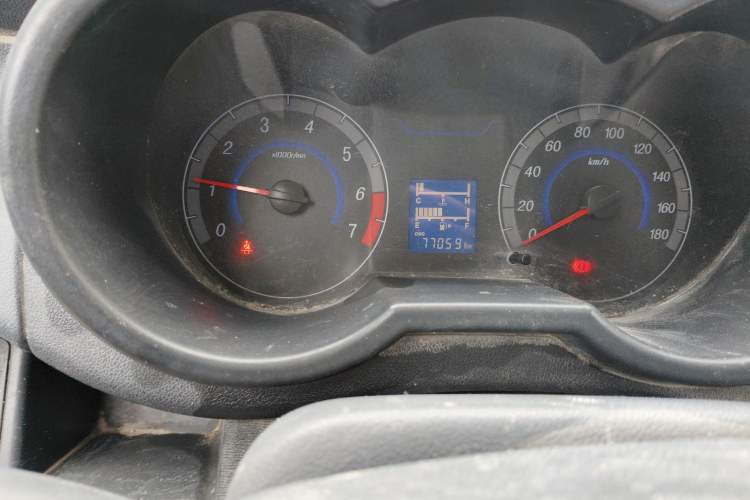 Used CHANGAN KAICHENG Star 2013 1.2L New Changan Star Basic Version Odometer Close Up