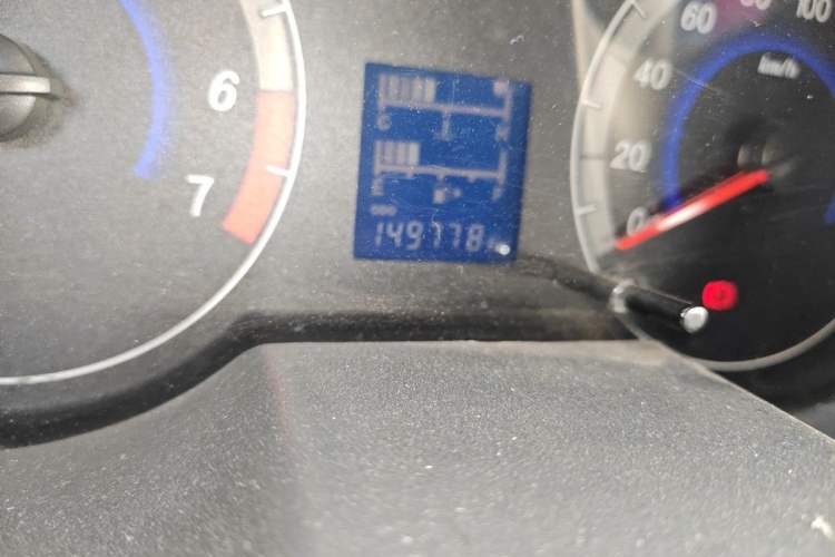 Used CHANGAN KAICHENG Star 2013 1.2L New Changan Star Standard Model Odometer Close Up