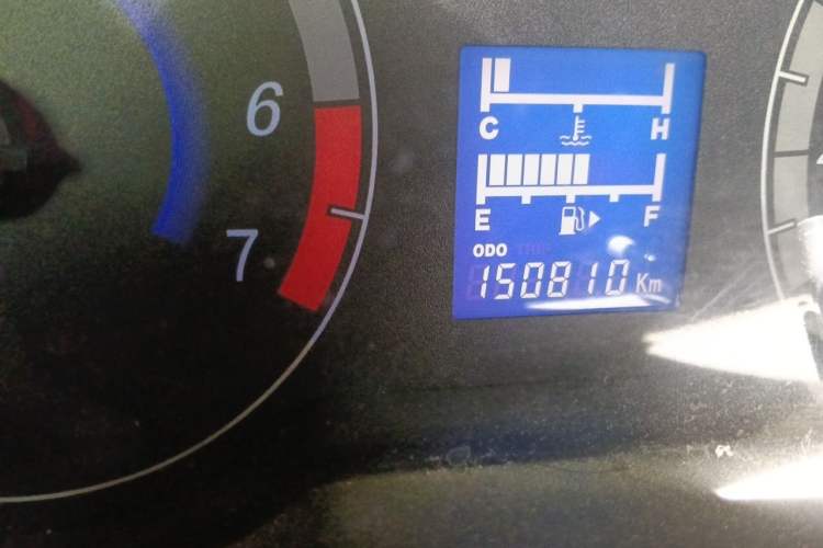 Used CHANGAN KAICHENG Star 2013 1.2L New Changan Star Standard Model Odometer Close Up