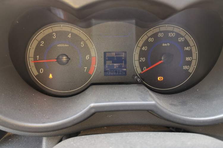 Used CHANGAN KAICHENG Star 2013 1.2L New Changan Star Standard Model Odometer Close Up